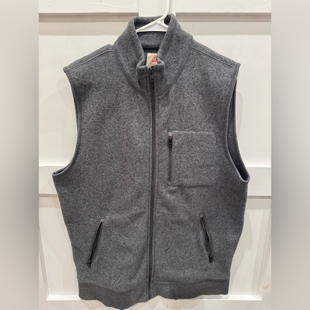 J. Crew Charcoal Gray Men's Vest